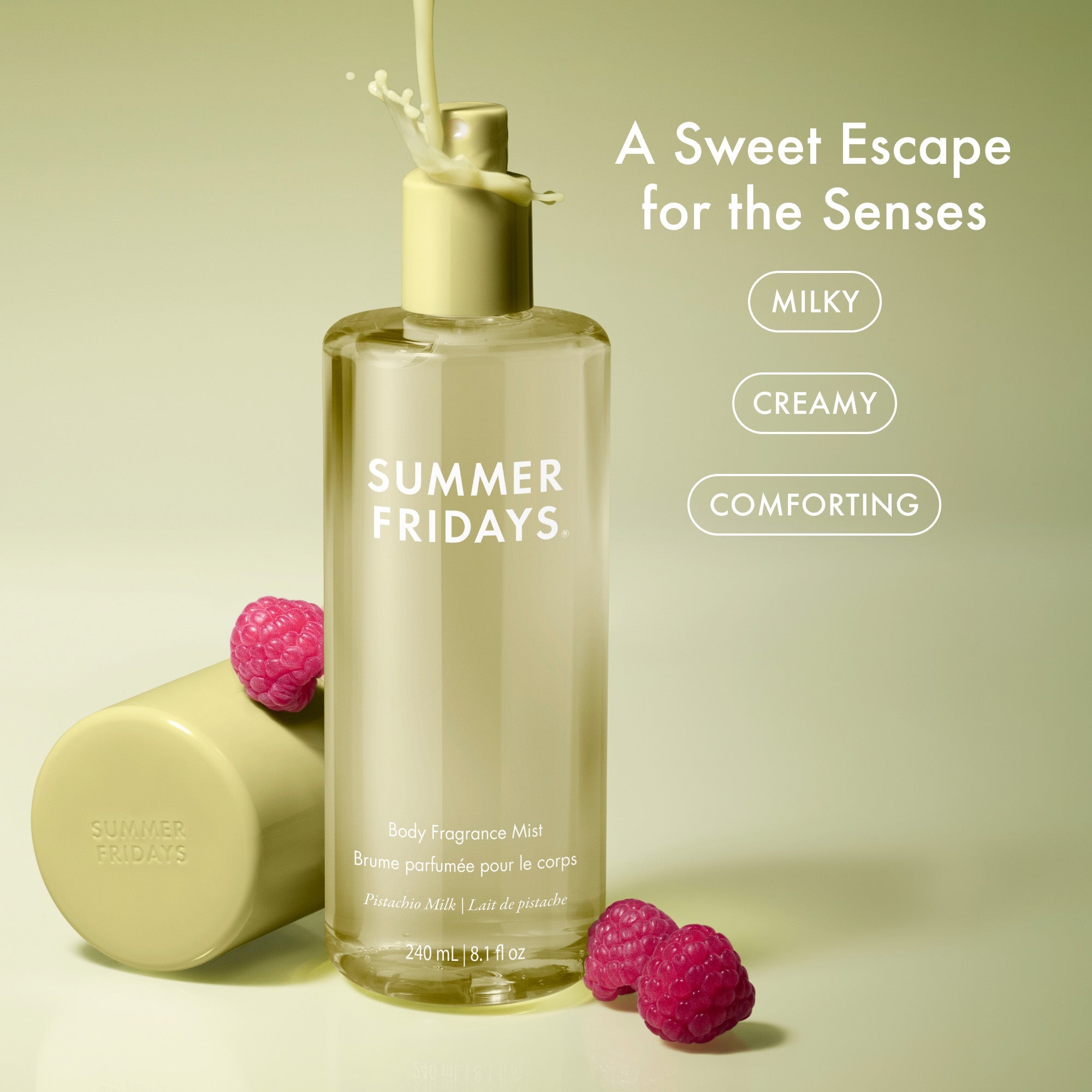 Body Fragrance Mist Pistachio Travel Size