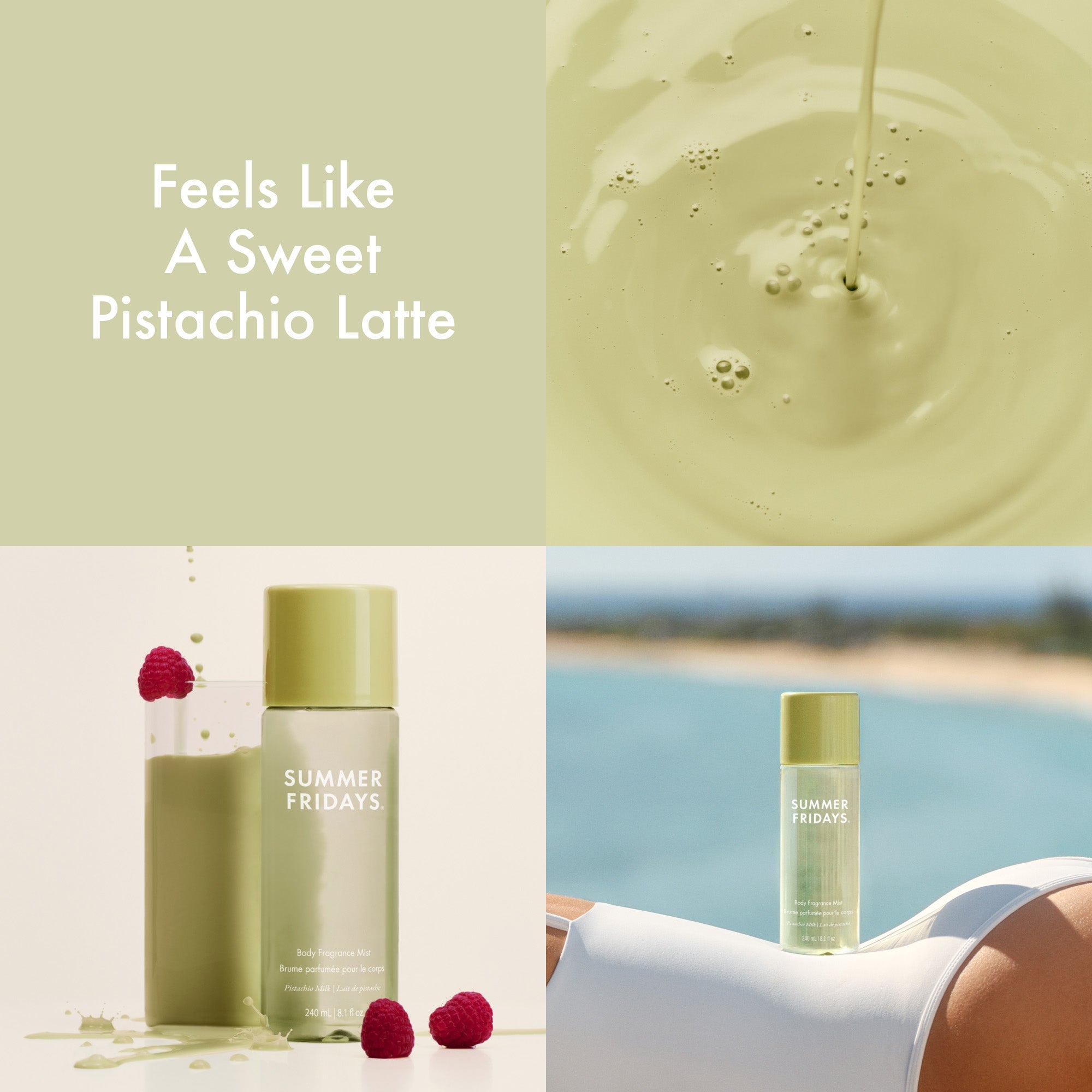 Body Fragrance Mist Pistachio Travel Size