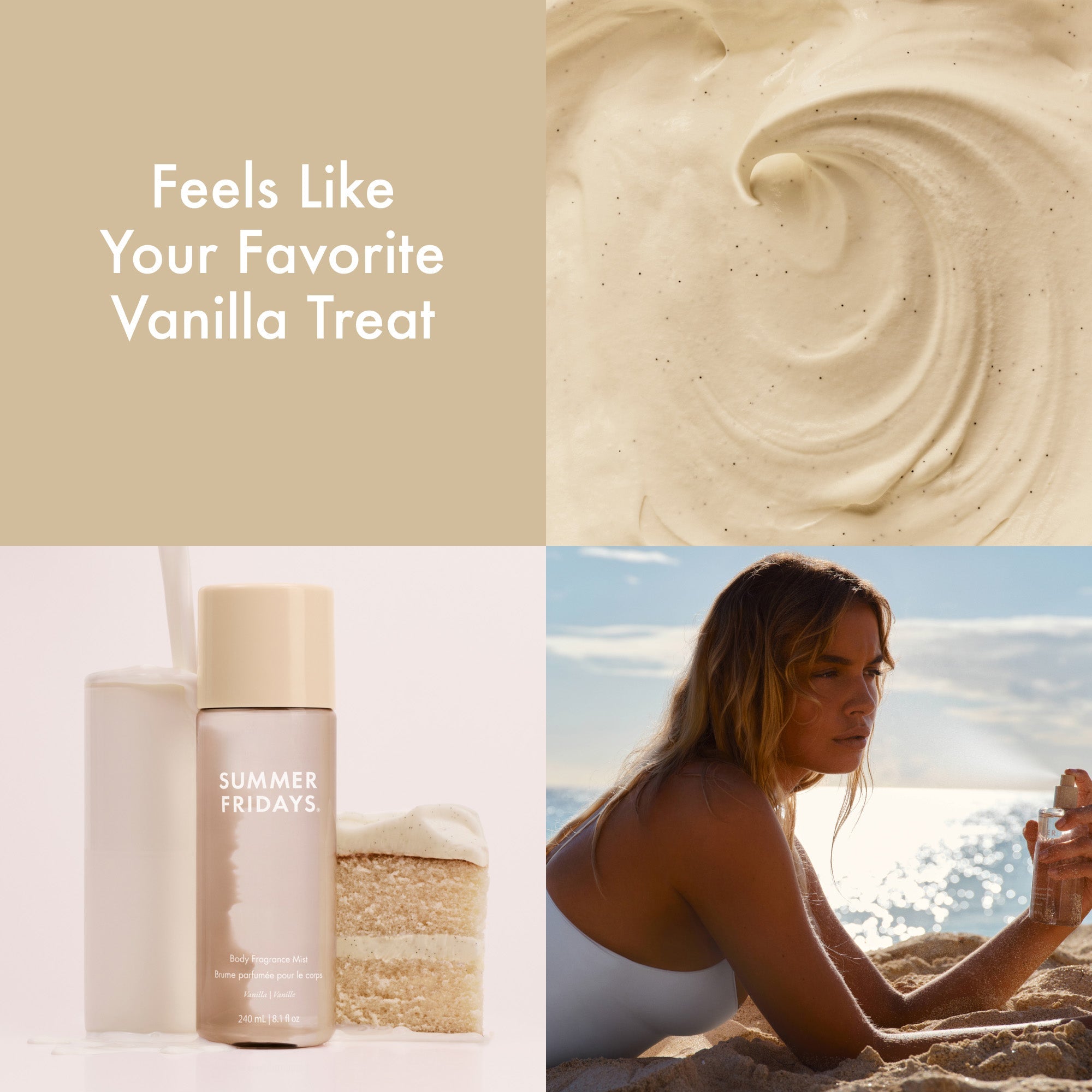 Body Fragrance Mist Vanilla Travel Size