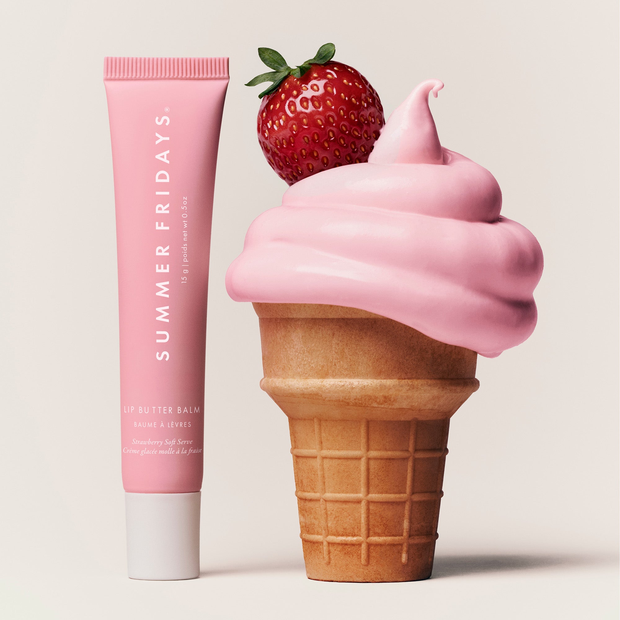 Lip Butter Balm Strawberry Soft Serve
